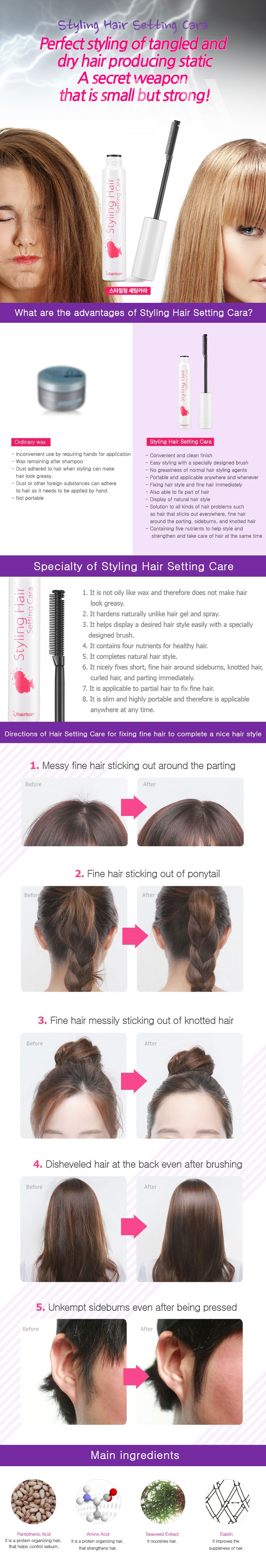 Styling Hair Setting Cara